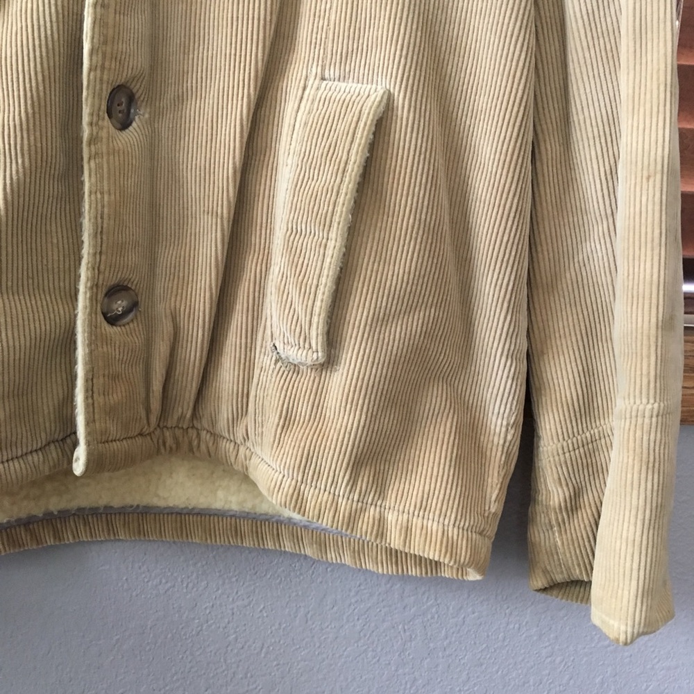 Vintage Sherpa Lined Corduroy Jacket - Picture 8 of 8